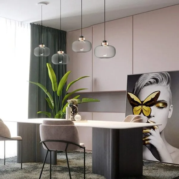 Gratai Smoked LED (Glass) Pendant Lamp