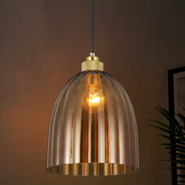 SmokeDome Retro Pendant Light