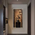 Abstract Cube LED Sculpture Wall Art-3