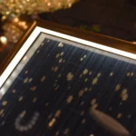 Dazzling Silver Horse Illuminated Glitter Wall Art -5