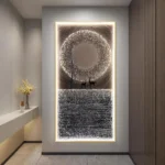 Enchanted Forest Deer Wall Art with Glow Ring