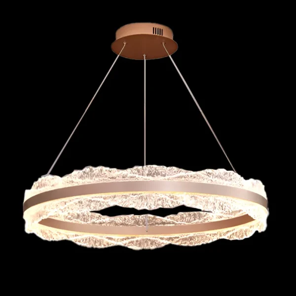 Glam Modern Round Chandelier