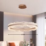 Glam Modern Round Chandelier-6