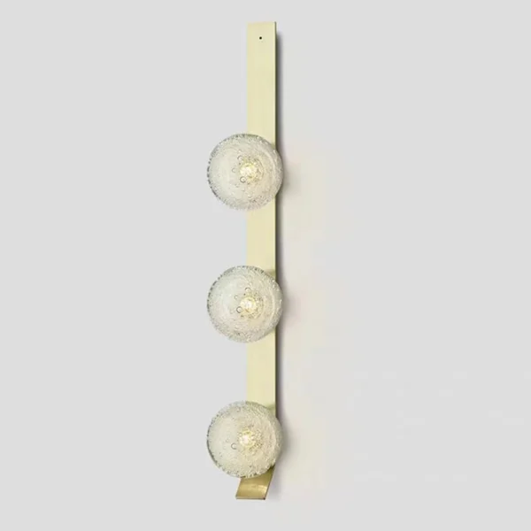 Golden Trio Bubble Wall Light