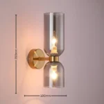 Golden Twin Wall Lamp-8