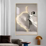 Graceful Ballerina Elegant Dance Wall Art-4