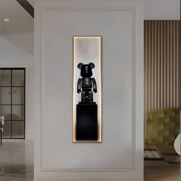 Midnight Bear Luxe Wall Art