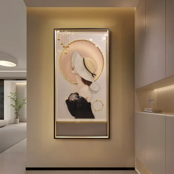 Modern Aesthetic Lady Wall Art