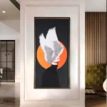 Modern Angelic Woman Wall Art-2