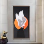 Modern Angelic Woman Wall Art-7