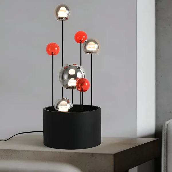 Modern Ball Cluster Glass Table Lamp