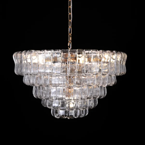 ForgeLume Arc Steel Chandelier