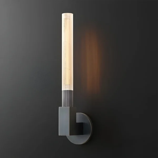 Modern Glass Tube Wall Light