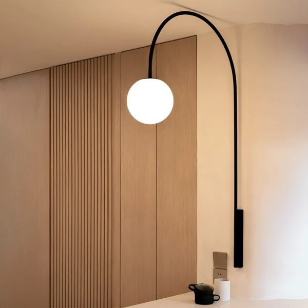 Modern Globe Wall Light