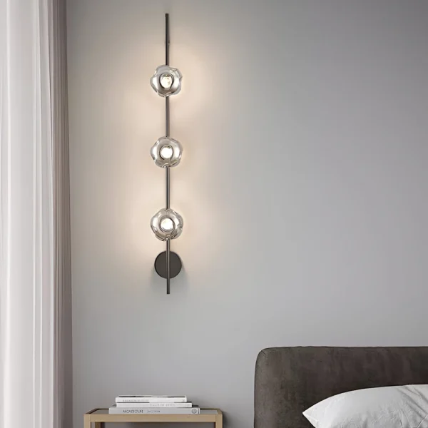 Orbital Curve Modern Wall Lamp for Designer Interiors