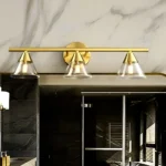 Gold Vanity Contemporary Mirror Light