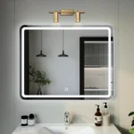 Golden Binary Mirror Light
