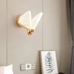 Golden Butterfly Bloom Wall Light-2