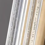 Modern Ribbed LED Wall Lamp -7