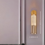 Modern Ribbed LED Wall Lamp -8