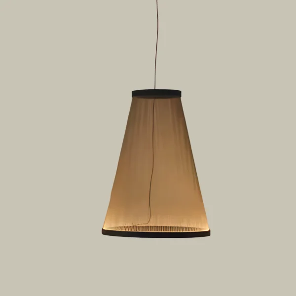 Nordic Fabric Shade Cone Pendant Light