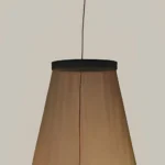 Nordic Fabric Shade Cone Pendant Light-5