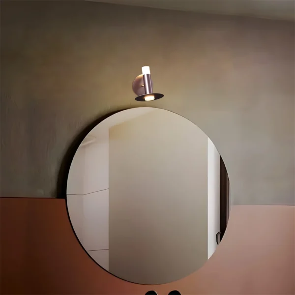 Solo Apex Barrel Wall Mirror Light