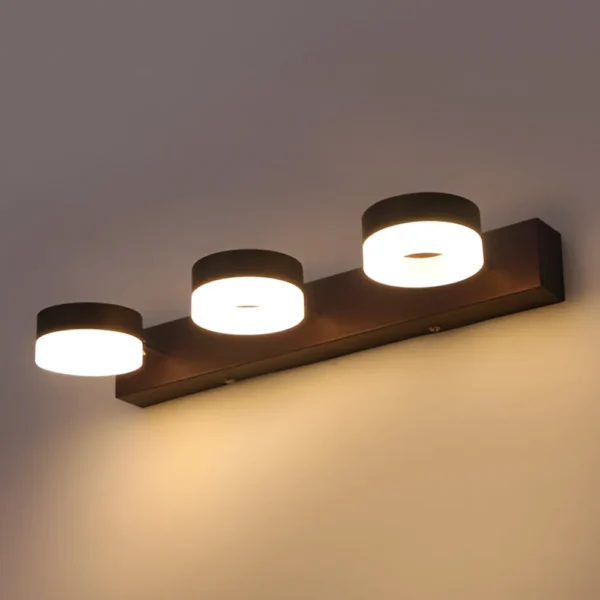 Trinity Gold Vanity Modern Mirror Light