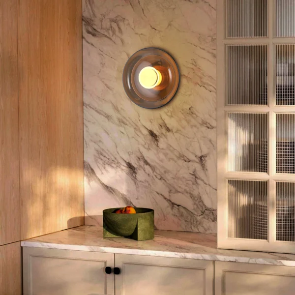 Halo Disc Modern Ambient Wall Sconce