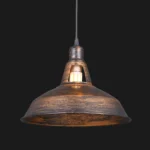 Rustica Horizon Vintage Metal Pendant Light