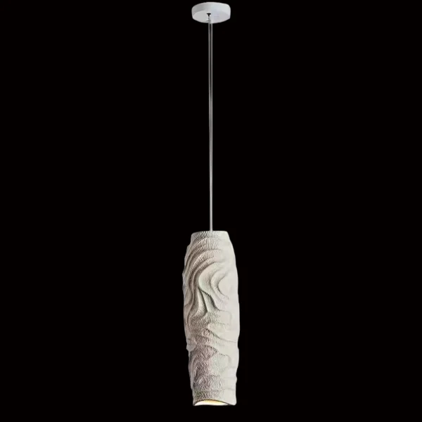 Stratum Glow Minimalist White Pendant Light