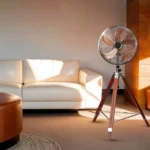 The Legacy Tripod Fan | 60w BLDC Motor | Wooden Body