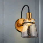 Twilight Ombre Glass Modern Wall Sconce