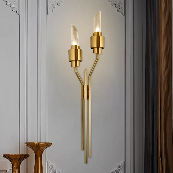 Vertex Glow Contemporary Dual Sconce