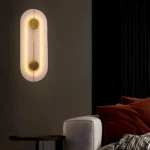 Zenith Glow Ambient Marble LED Wall Light-2