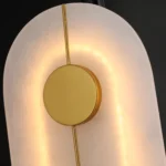 Zenith Glow Ambient Marble LED Wall Light-3