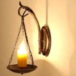 Emberglow Vintage Candle-Style Wall Lamp
