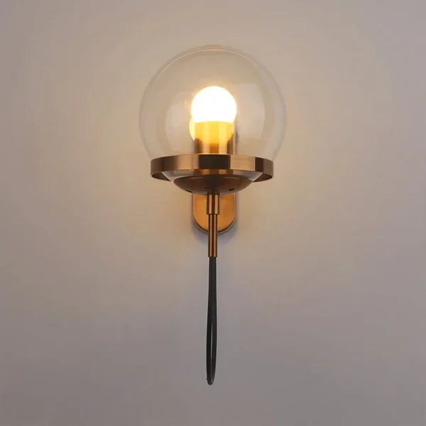 Vespera Halo Modern Luxury Sphere Wall Lamp