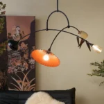 Kinetic Bloom Abstract Modern Chandelier-2