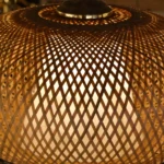 Terra Basket Woven Bamboo Shade Pendant Lamp-3