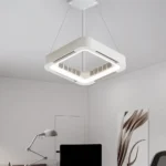 ZenBreeze Halo Bladeless Hanging Ceiling Fan with LED -2