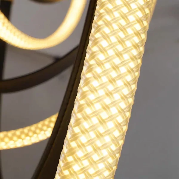 Kinetic Contemporary Modern Globe Chandelier, Artistic Ceiling Light Fixture