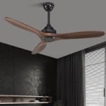Kite Dark Brown Ceiling Fan Premium Wooden Blades & High Airflow-4