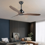 Kite Dark Brown Ceiling Fan Premium Wooden Blades & High Airflow-6