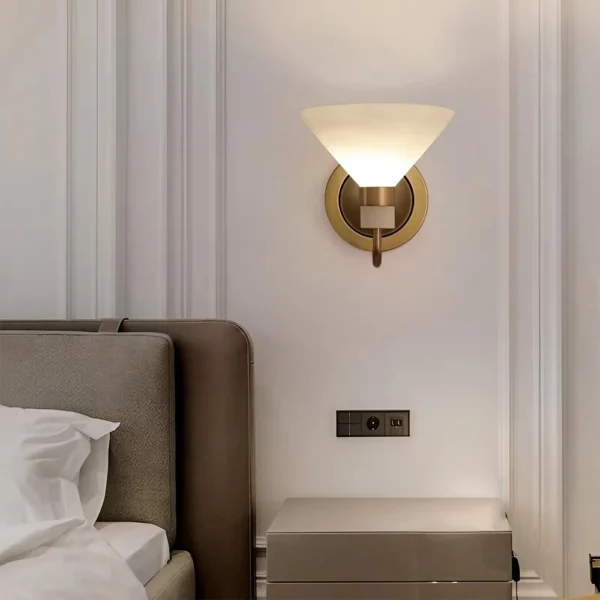 Modern Brass Luxury Designer Wall Lamp for Living Room Accent Lighting