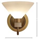 Modern Brass Luxury Designer Wall Lamp for Living Room Accent Lighting