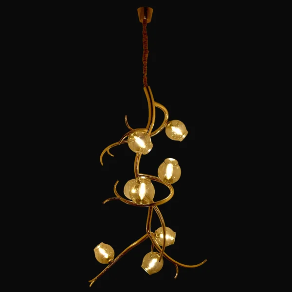 Orion Fall Luxury Vertical Spire Chandelier