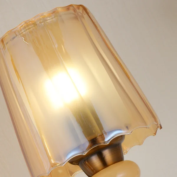 luxury wall lamp for living room, designer wall sconce LED, modern brass wall lamp, upscale interior wall lighting, premium wall light fixture, statement wall sconce for bedroom, contemporary wall light with shade