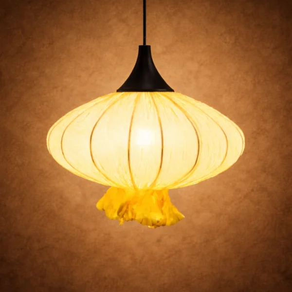 HaloPetal Open Weave Pendant Light