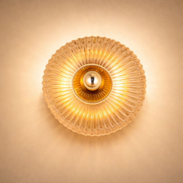 Solara Halo Glass Wall Light